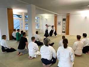 Demonstration Aikido Techniken - Probestunde Aikido