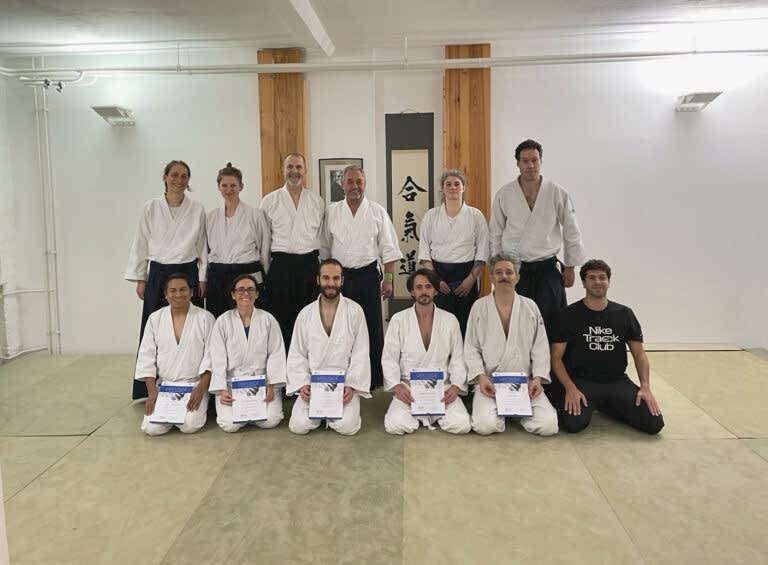 5.Kyu-Urkundenverleihung im TomoSei-Shin Dojo